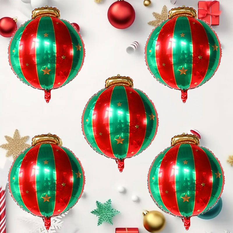 5pcs Red Green Christmas Ball  - Party Event Supply Store recension och pris