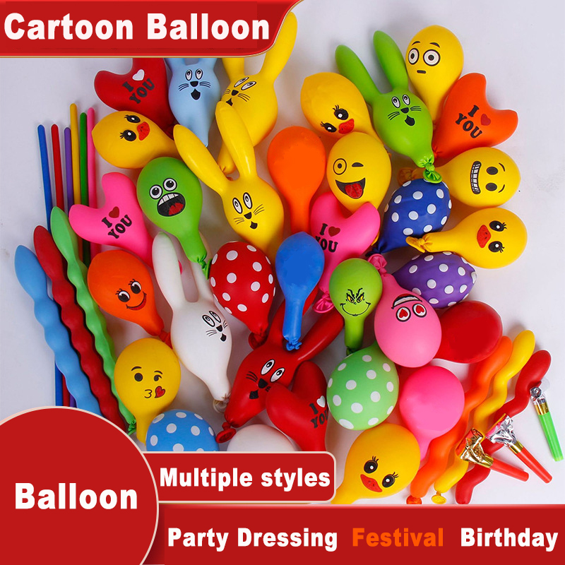 Cartoon Animal Duck Rabbit Hel - Balloon Pump Hand recension och pris