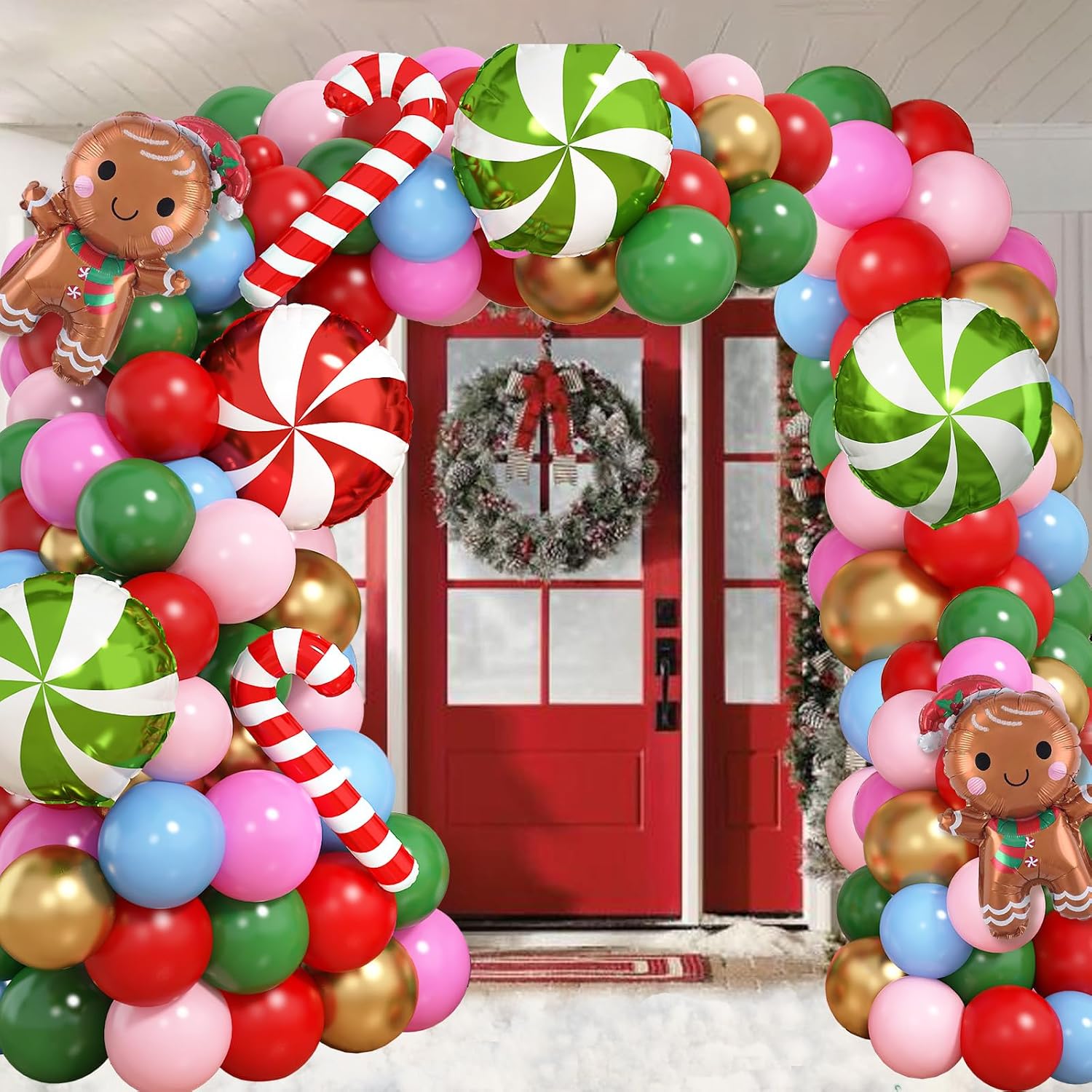 Christmas Balloons Garland Arc - Balloon Arch Kit recension och pris
