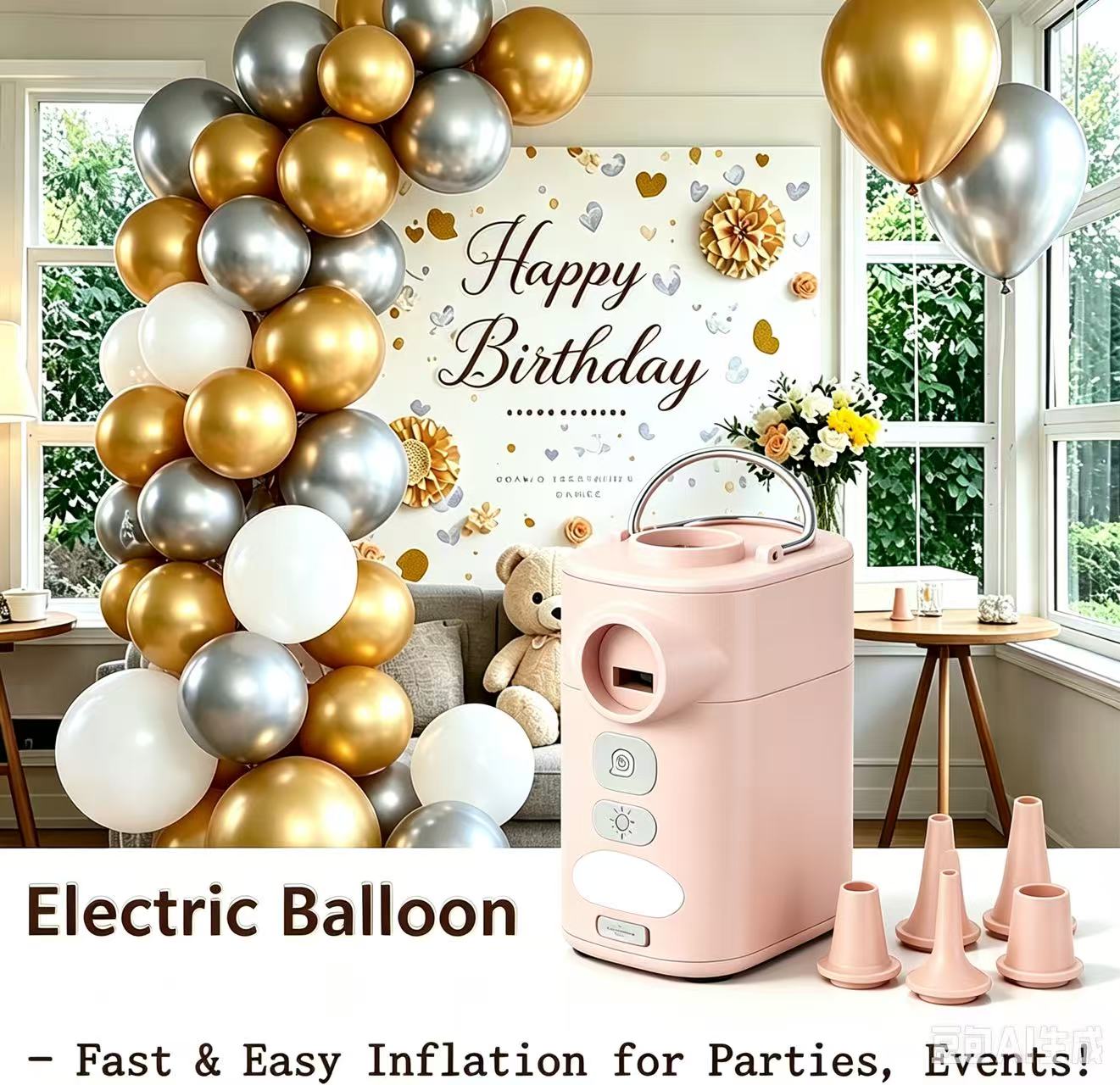 Balloon Pump Electric Portable - Balloon Pump Hand recension och pris