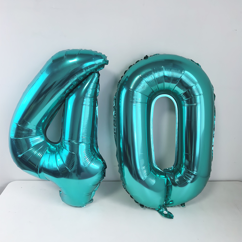 32inch Teal Blue Number 18 Bal - Balloon Pump Hand recension och pris