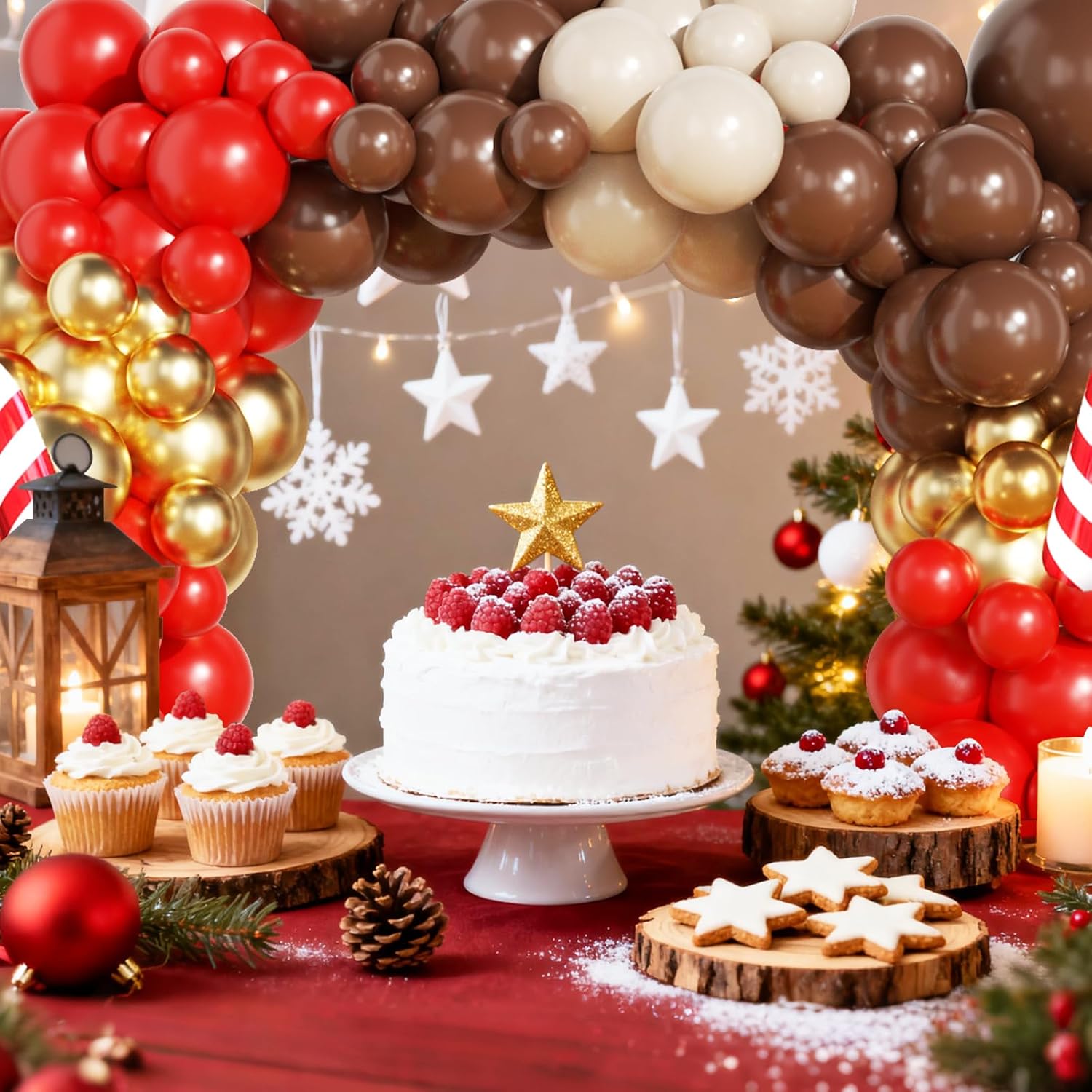 Christmas Reindeer Balloon Arc - Balloon Arch Kit recension och pris