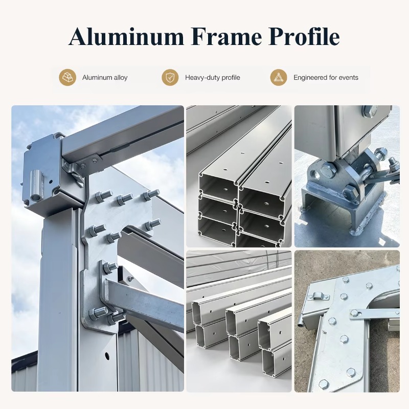 Customizable Outdoor Aluminum  - Event & Party Supply recension och pris