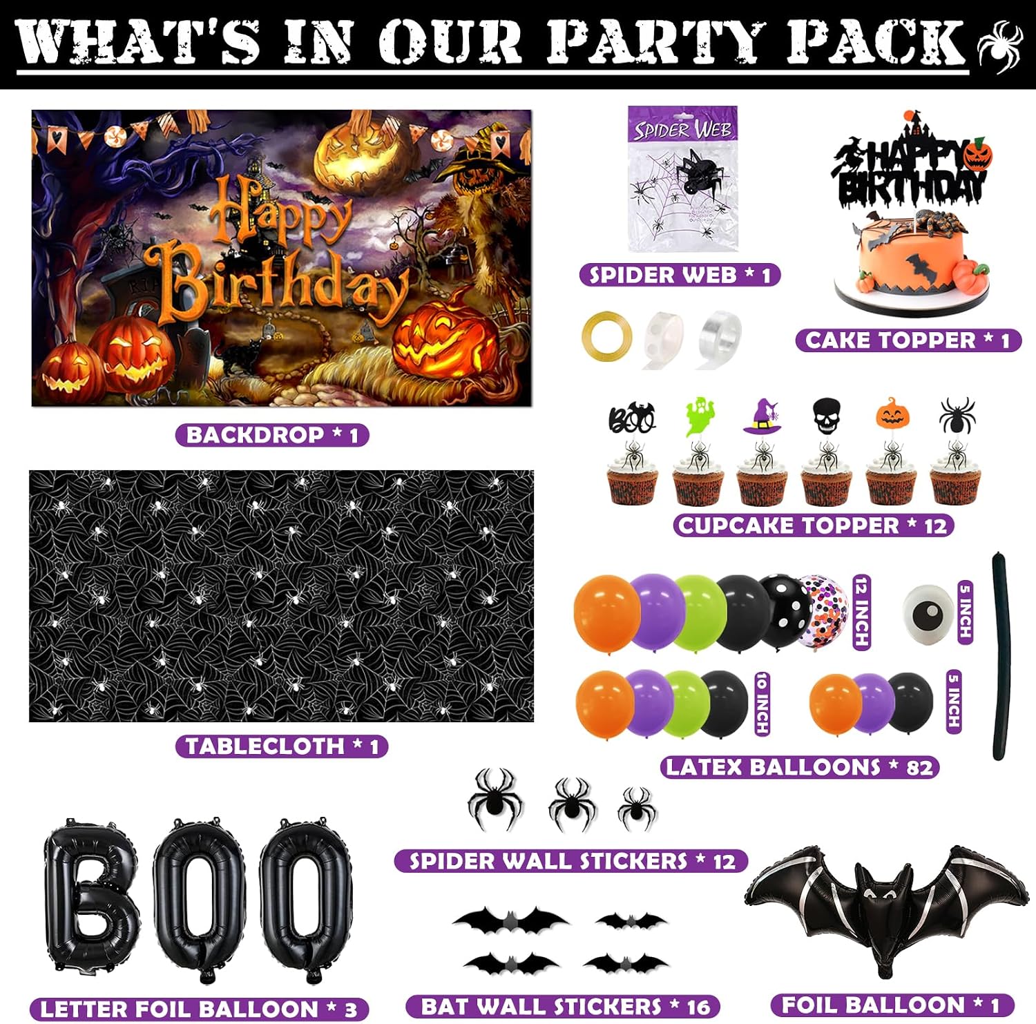 Halloween Party Decorations 10 - Balloon Arch Kit recension och pris