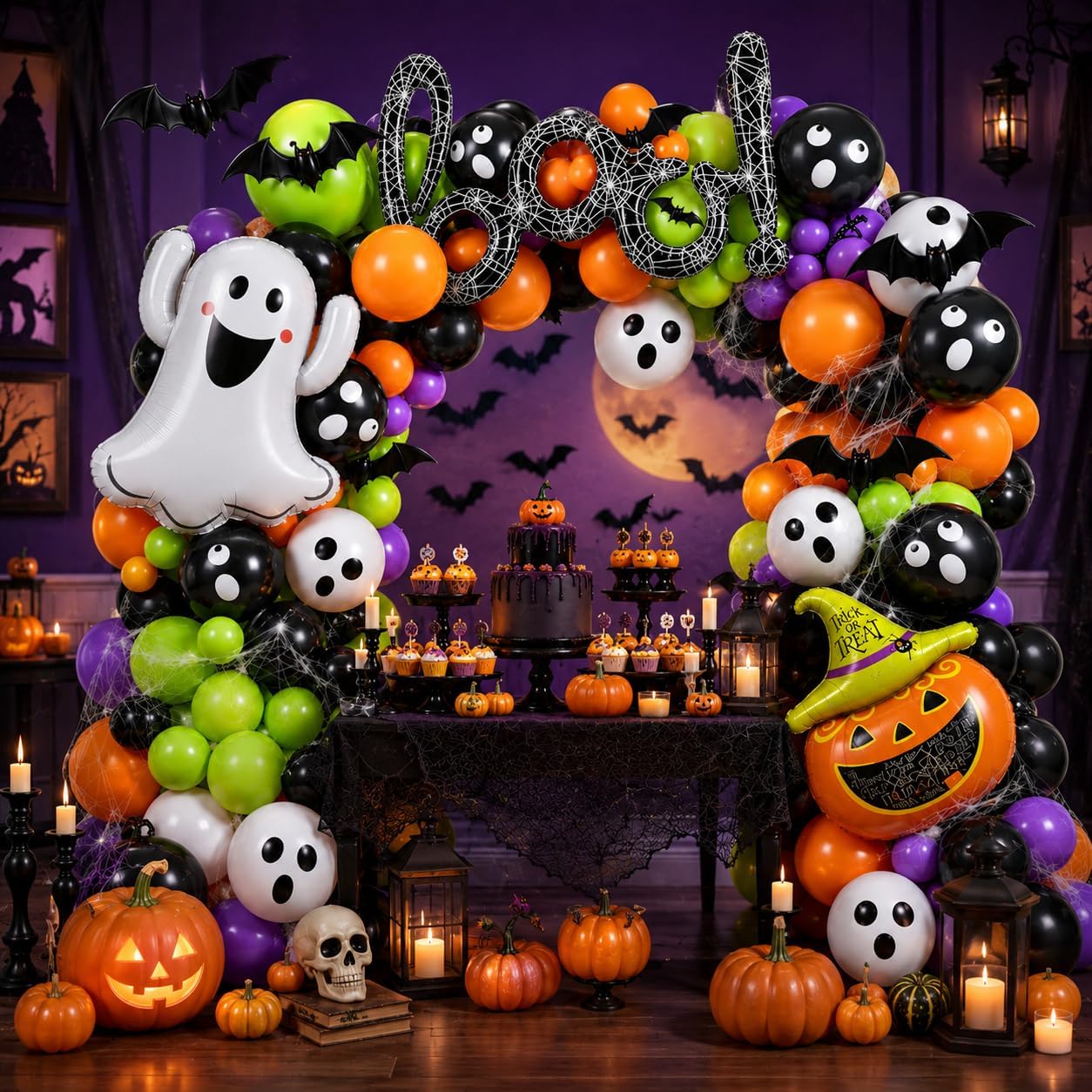 184Pcs Halloween Balloon Arch  - Balloon Arch Kit recension och pris