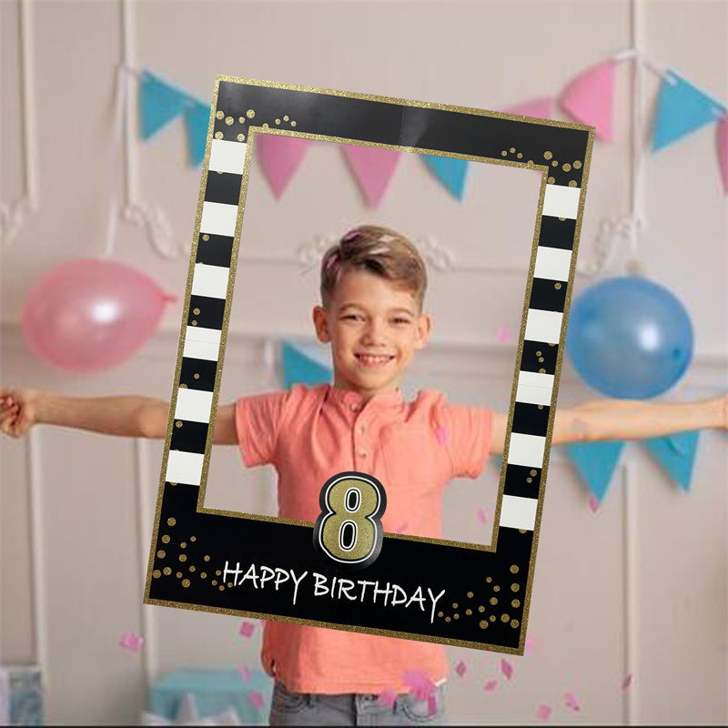 1Pcs 1-30 Year Old Photo Booth - Photo Booth Frame recension och pris