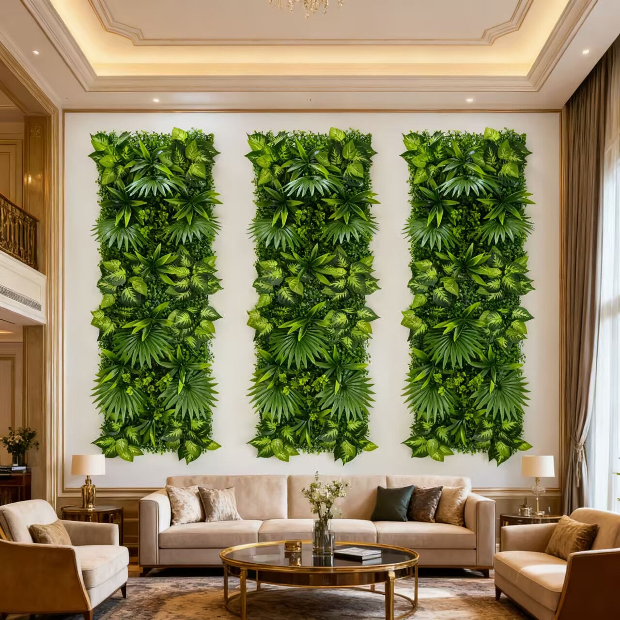 40*120CM Simulated Lawn Plant  - Flower Wall Panel recension och pris