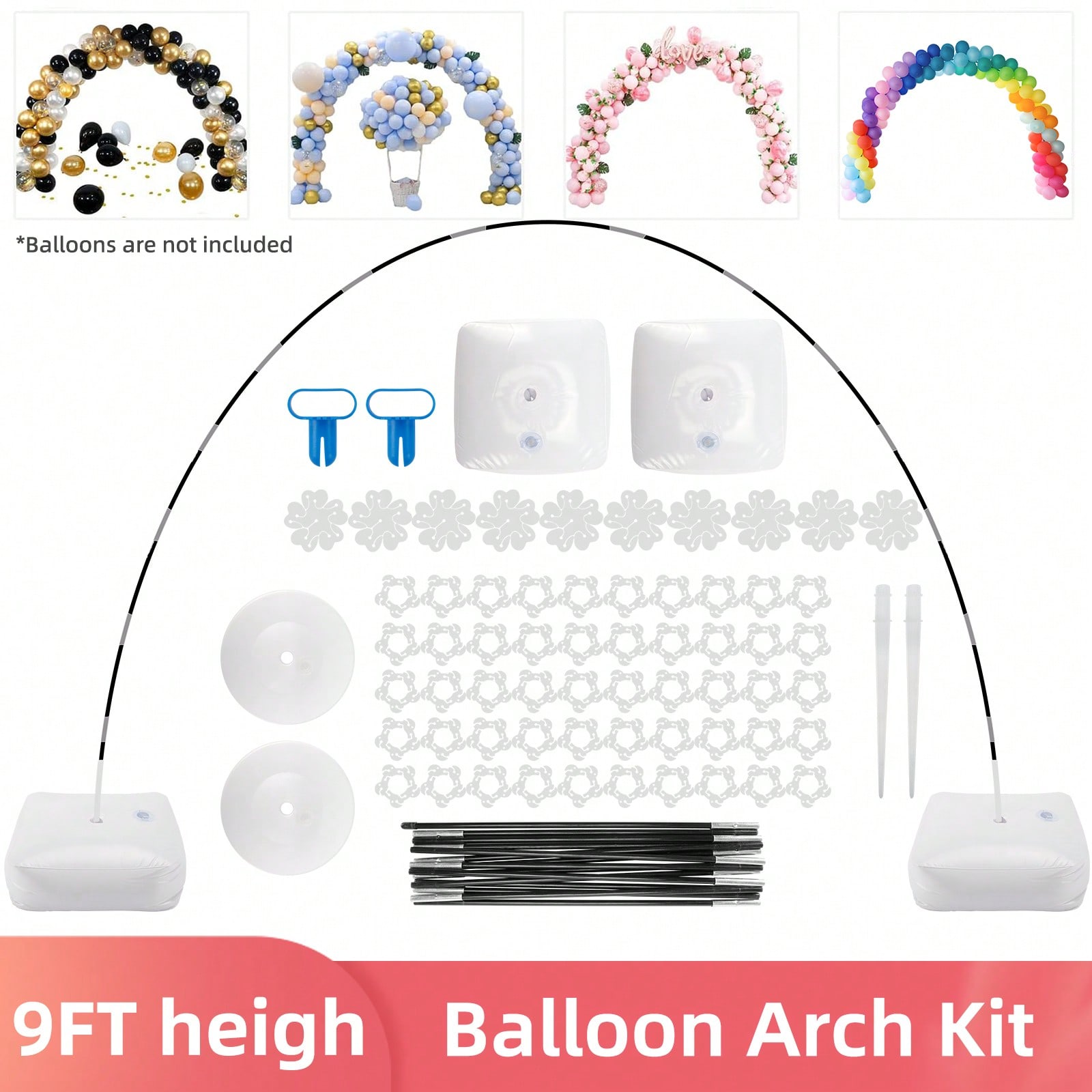 1 Set Balloon Arch Stand Kit,  - Balloon Arch Kit recension och pris