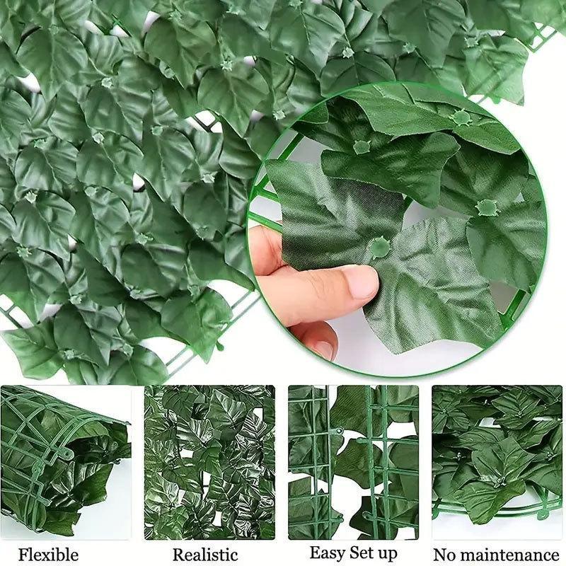 **Artificial Ivy Plants Fence  - Flower Wall Panel recension och pris