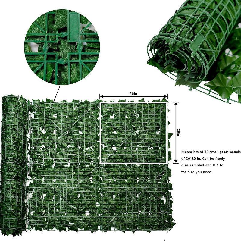 **Artificial Ivy Plants Fence  - Flower Wall Panel recension och pris