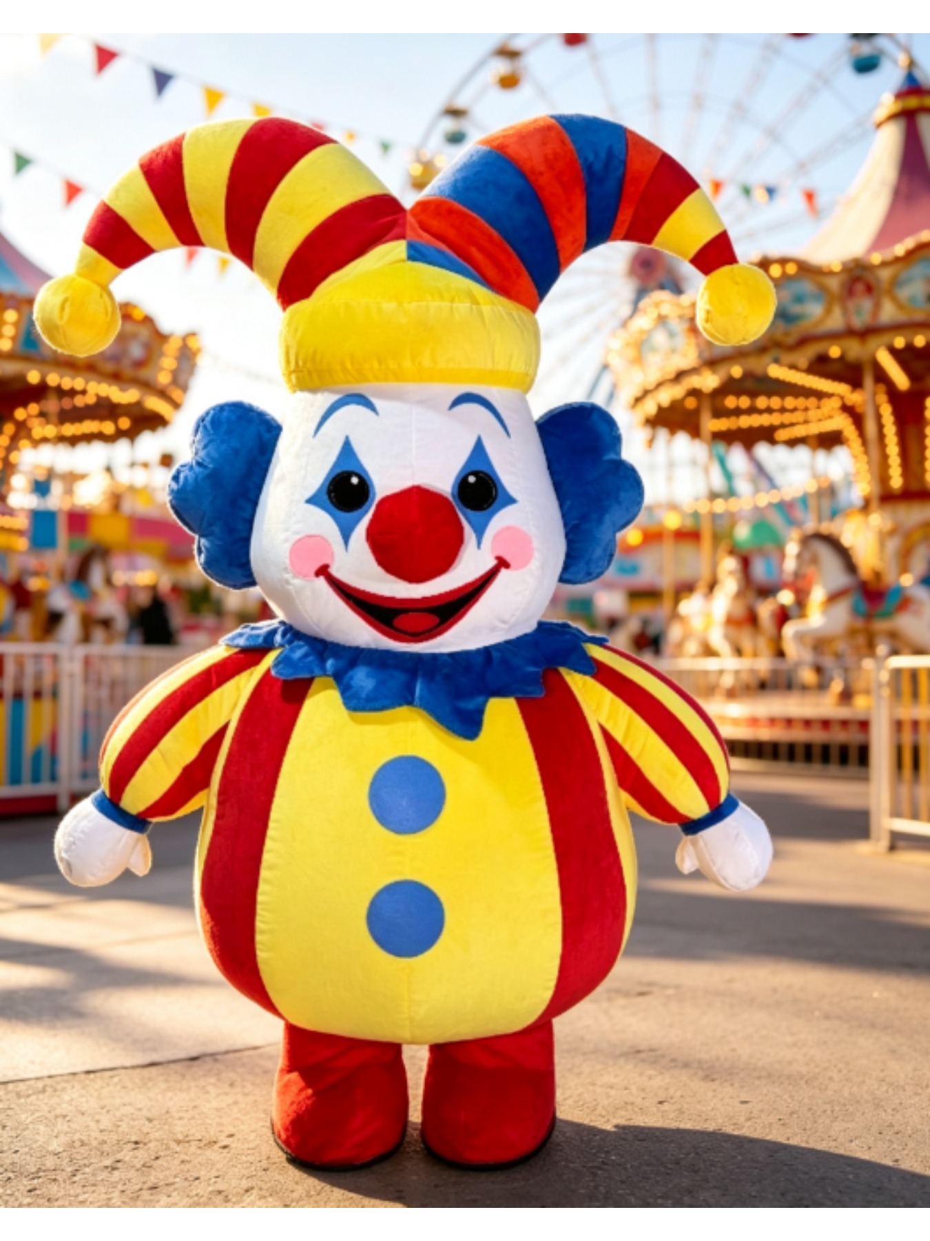 Inflatable Circus Clown Mascot - Event & Party Supply recension och pris