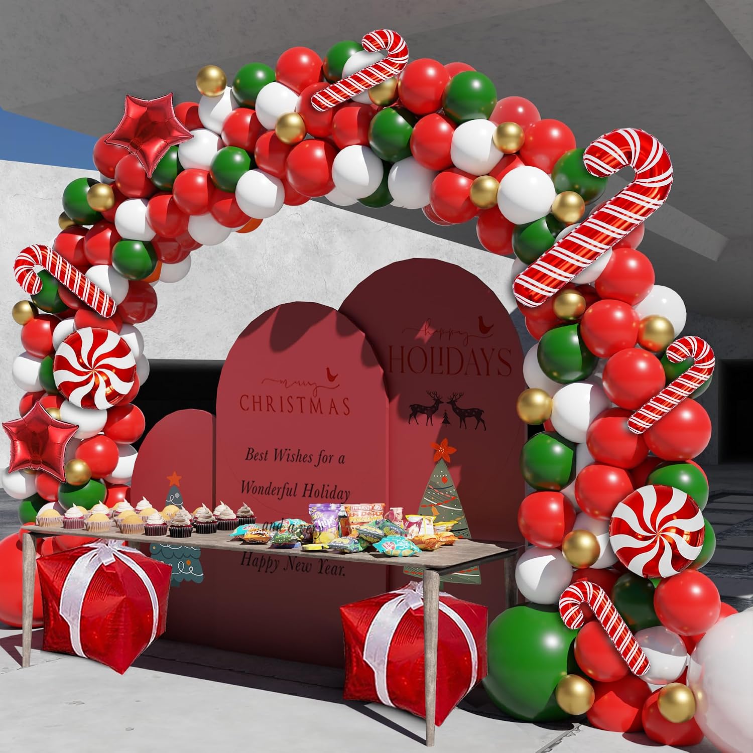 Christmas Balloon Arch Kit, 16 - Balloon Arch Kit recension och pris
