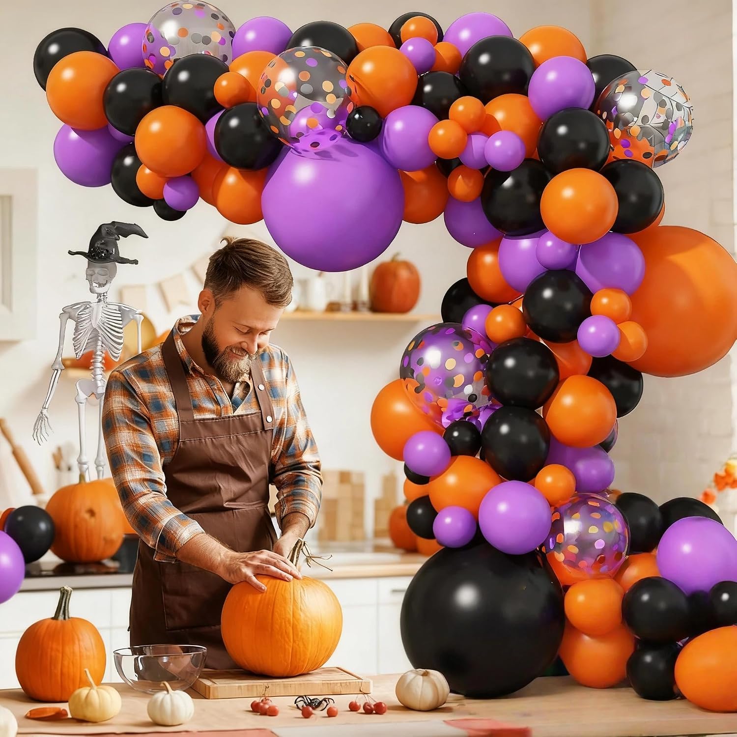 Jobkoo Halloween Balloon Arch  - Balloon Arch Kit recension och pris