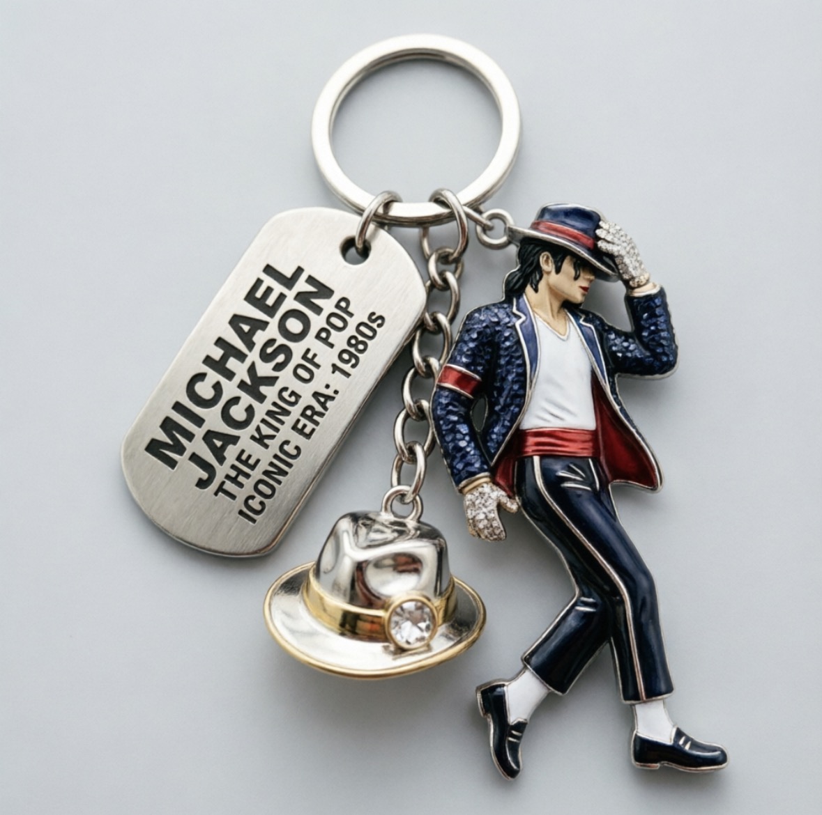 Michael Jackson Keychain Backp - Party Favor Bag recension och pris