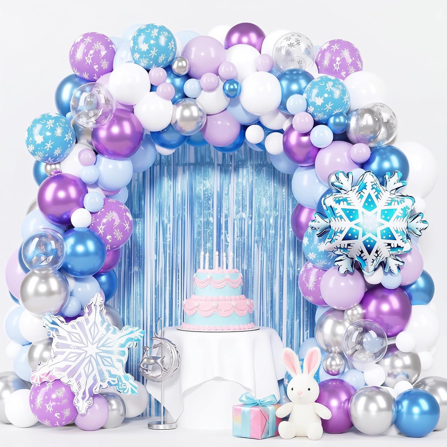 148Pcs Frozenn Balloons Arch K - Balloon Arch Kit recension och pris